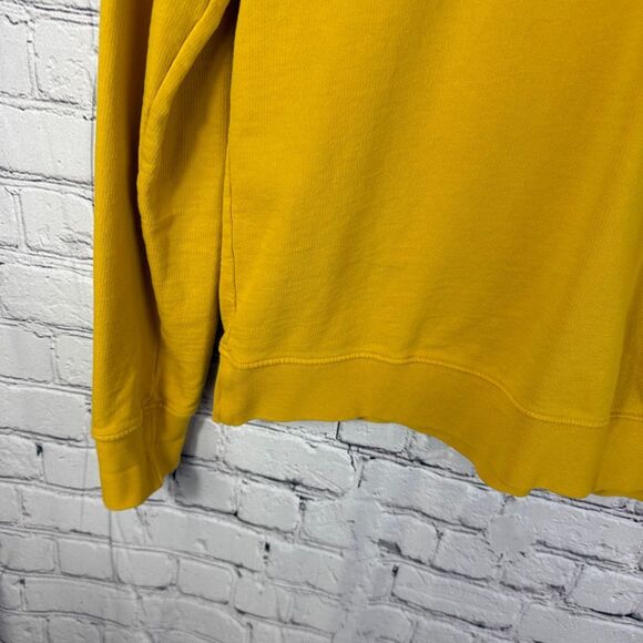 American Giant Yellow Gold Crewneck Sweatshirt Size Large Made in USA   M - Picture 3 of 7